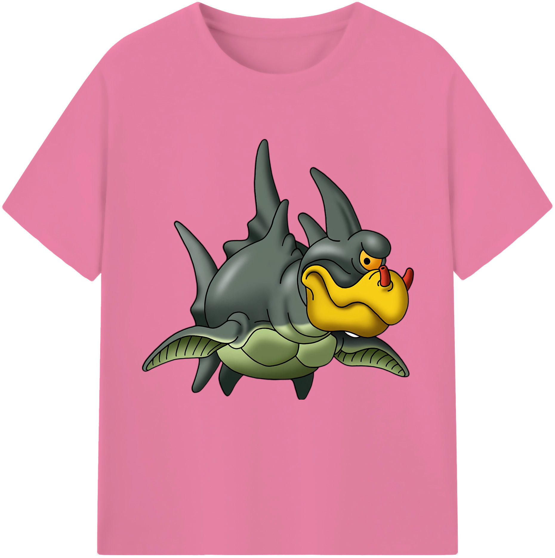 （画像用） ドラゴンクエスト Doragon Kuesuto Dragon Quest 綿100％半袖Tシャツ（フロントプリント）